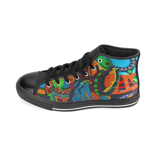 Laetus High Top Canvas Shoes for Kid (Model 017)