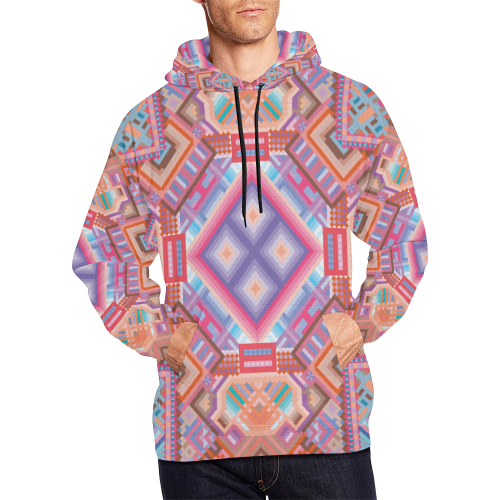 Researcher All Over Print Hoodie for Men/Large Size (USA Size) (Model H13)