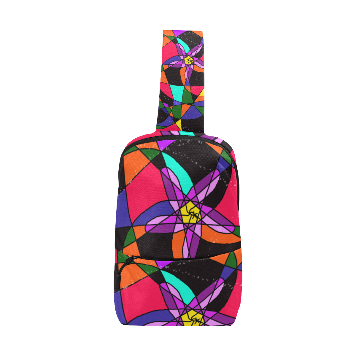 Abstract Design S 2020 Chest Bag (Model 1678)