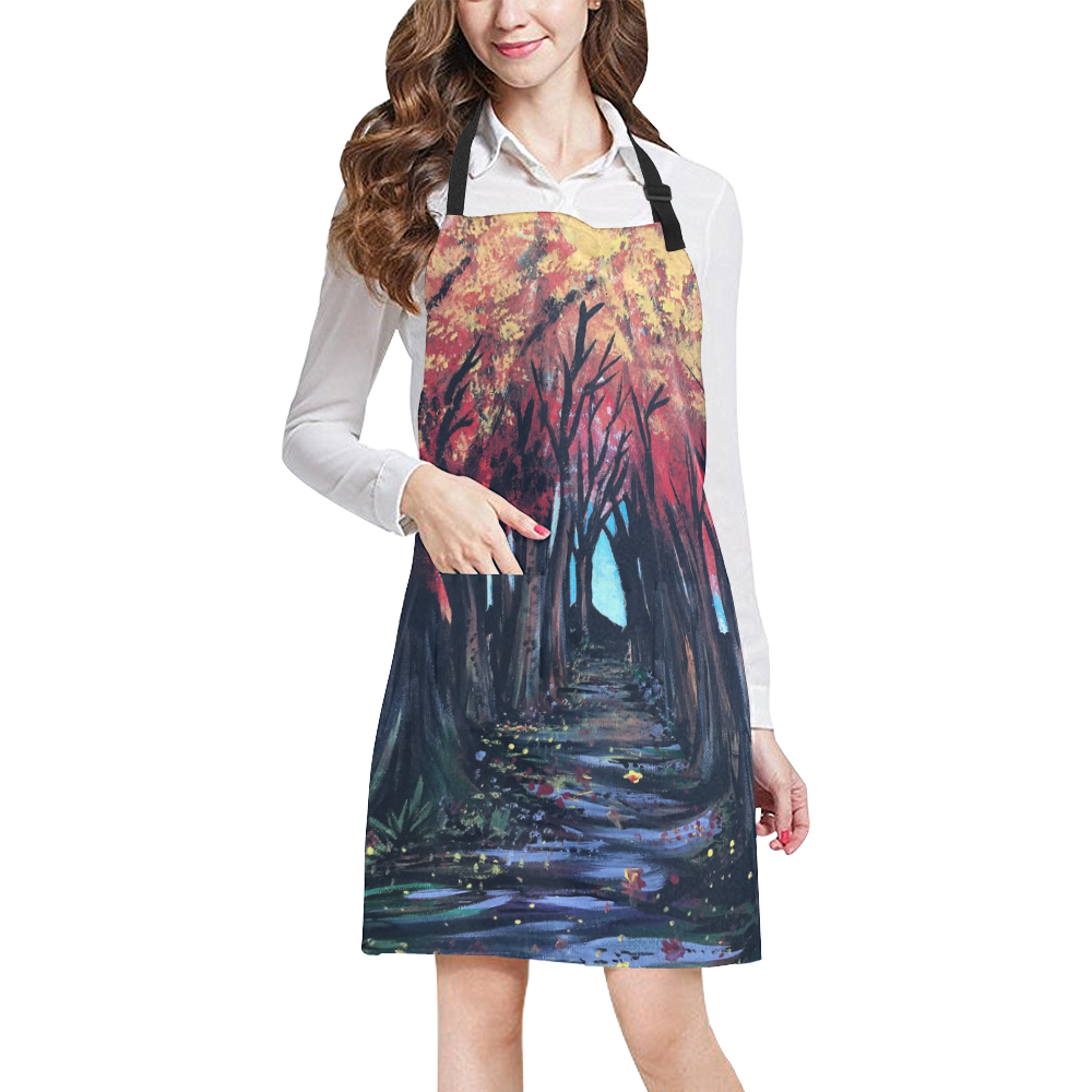 Autumn Day All Over Print Apron