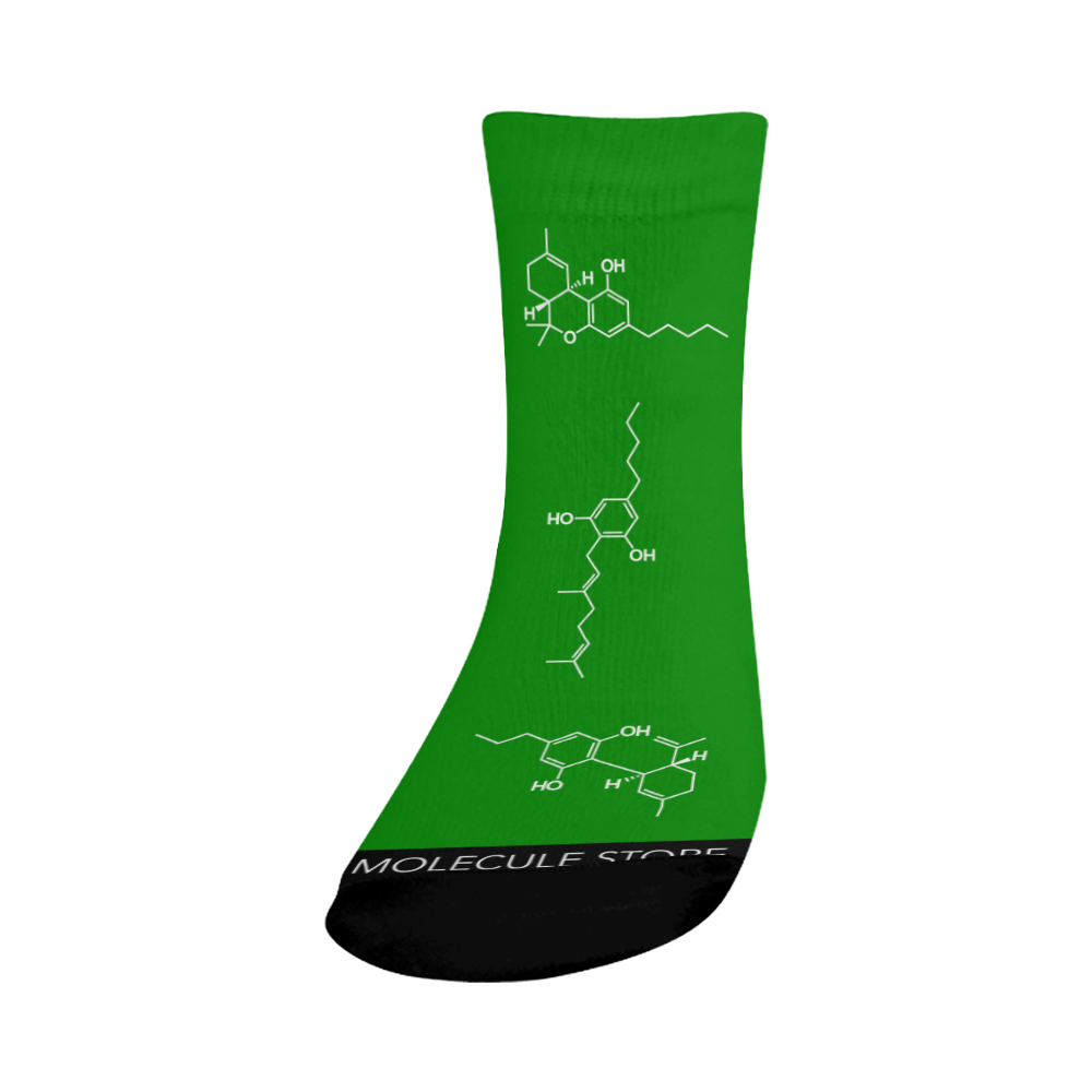 Cannabinoids Crew Socks Crew Socks