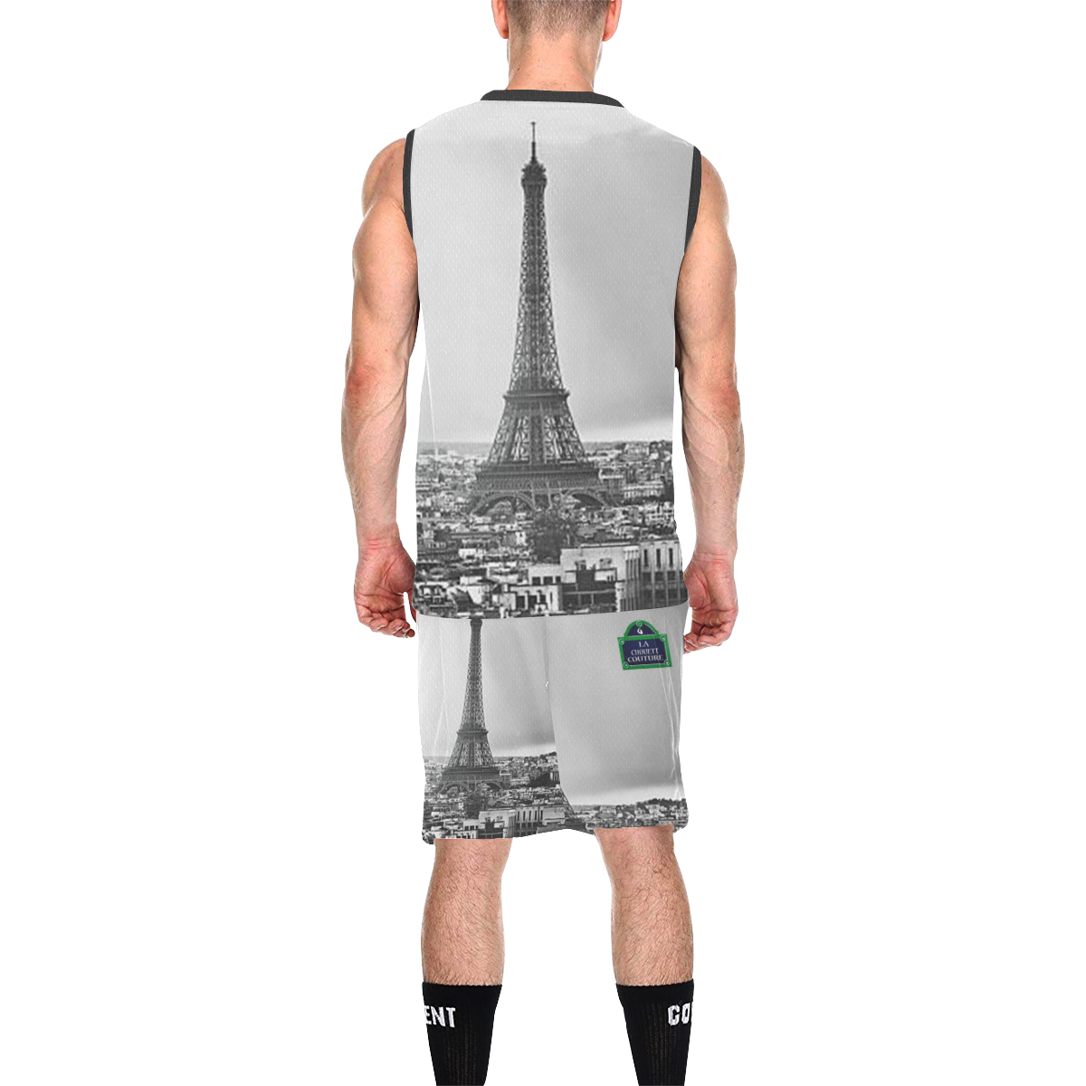 RUE DE PARIS All Over Print Basketball Uniform