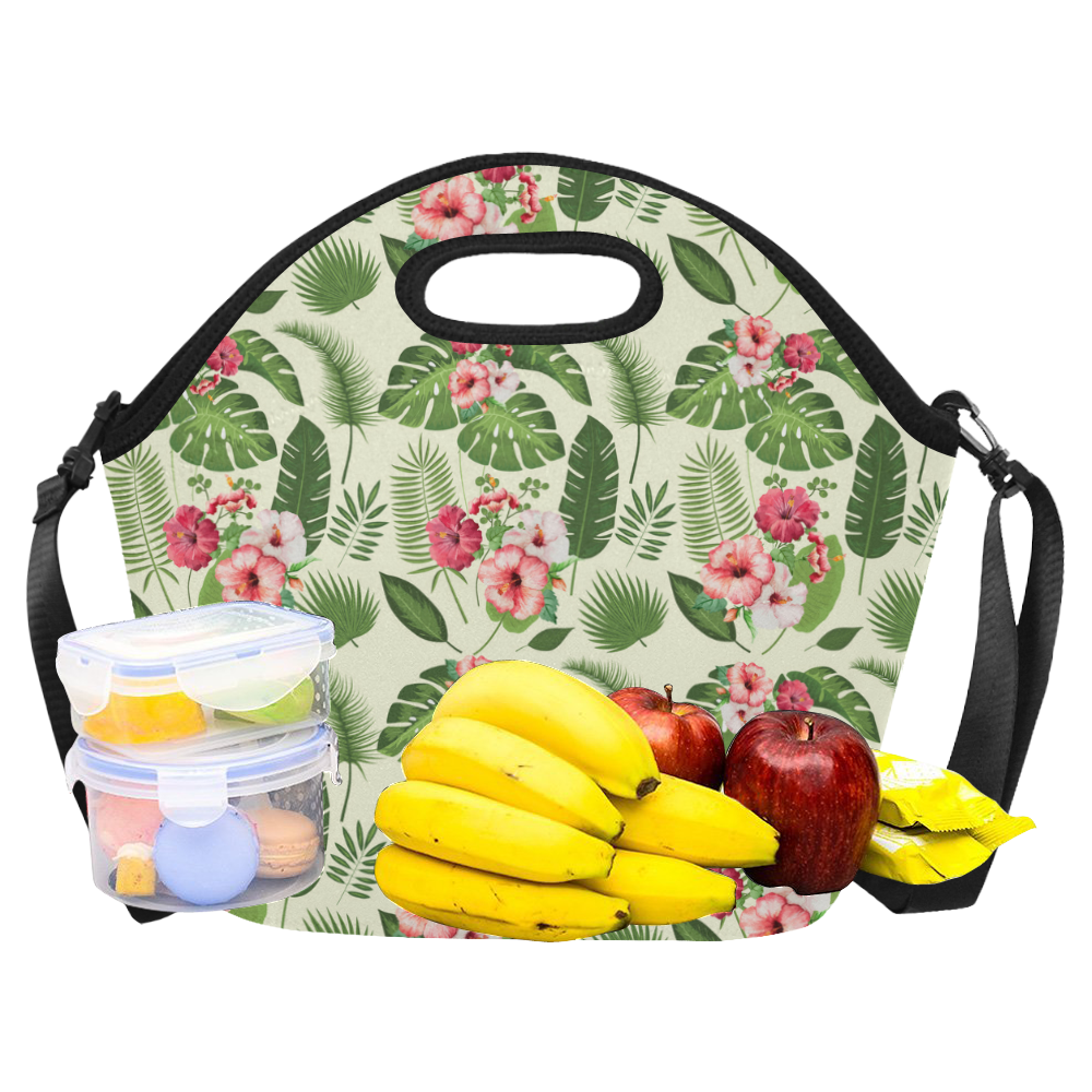 Tropical Neoprene Lunch Bag/Large (Model 1669)