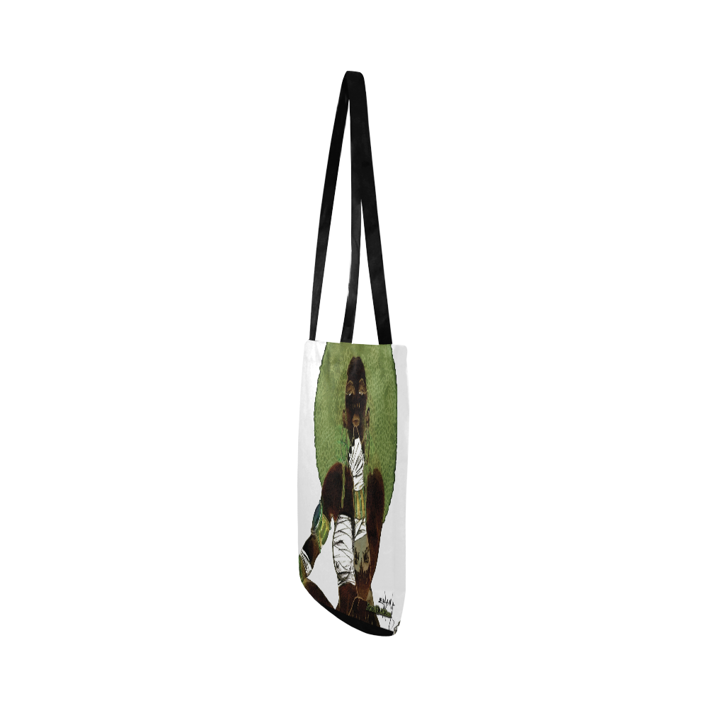comeback green bag Reusable Shopping Bag Model 1660 (Two sides)