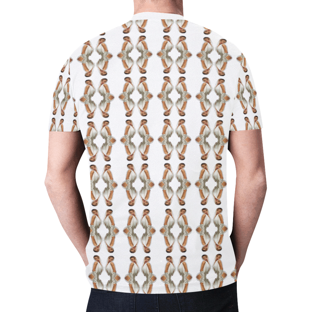 kylie pattern 2a New All Over Print T-shirt for Men (Model T45)