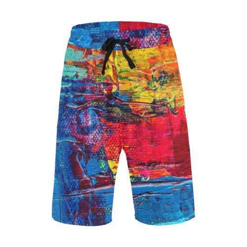 oil_i Men's All Over Print Casual Shorts (Model L23)
