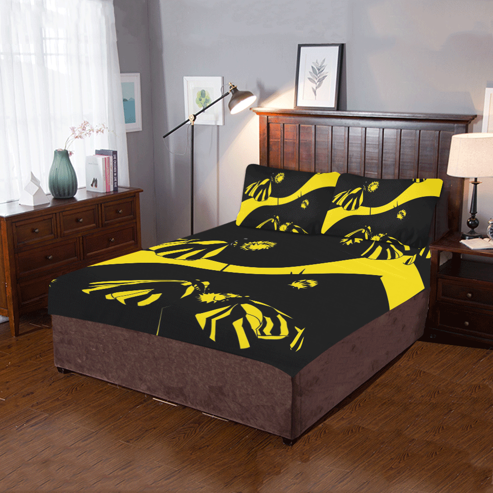 Beautiful Butterfly 3-Piece Bedding Set