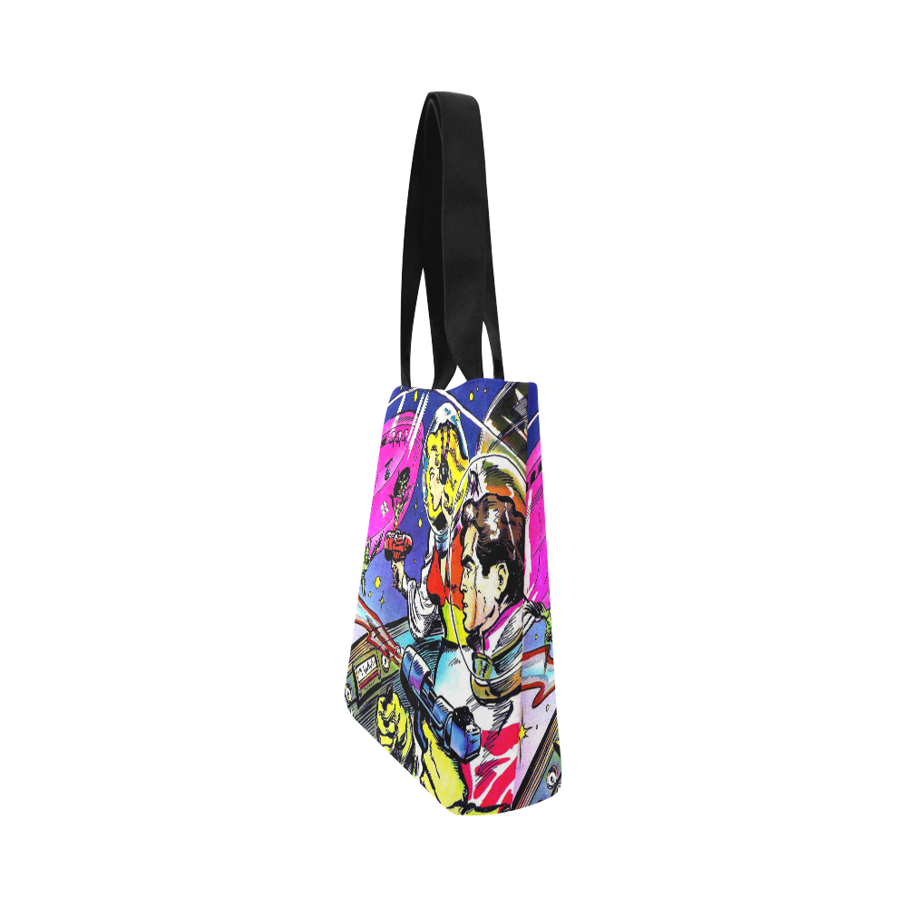 Battle in Space 2 Canvas Tote Bag (Model 1657)