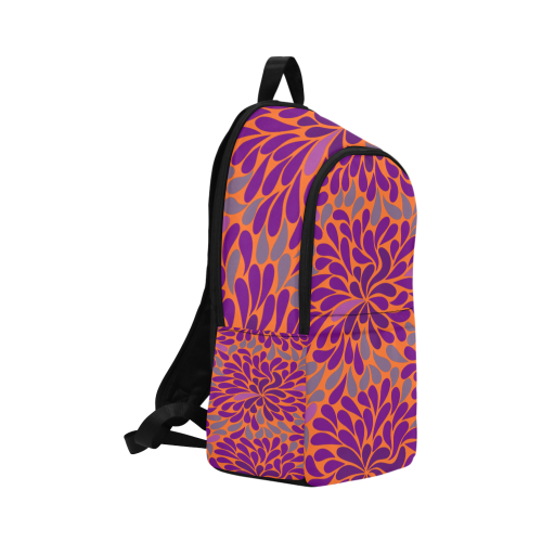Purple drops 2 Fabric Backpack for Adult (Model 1659)