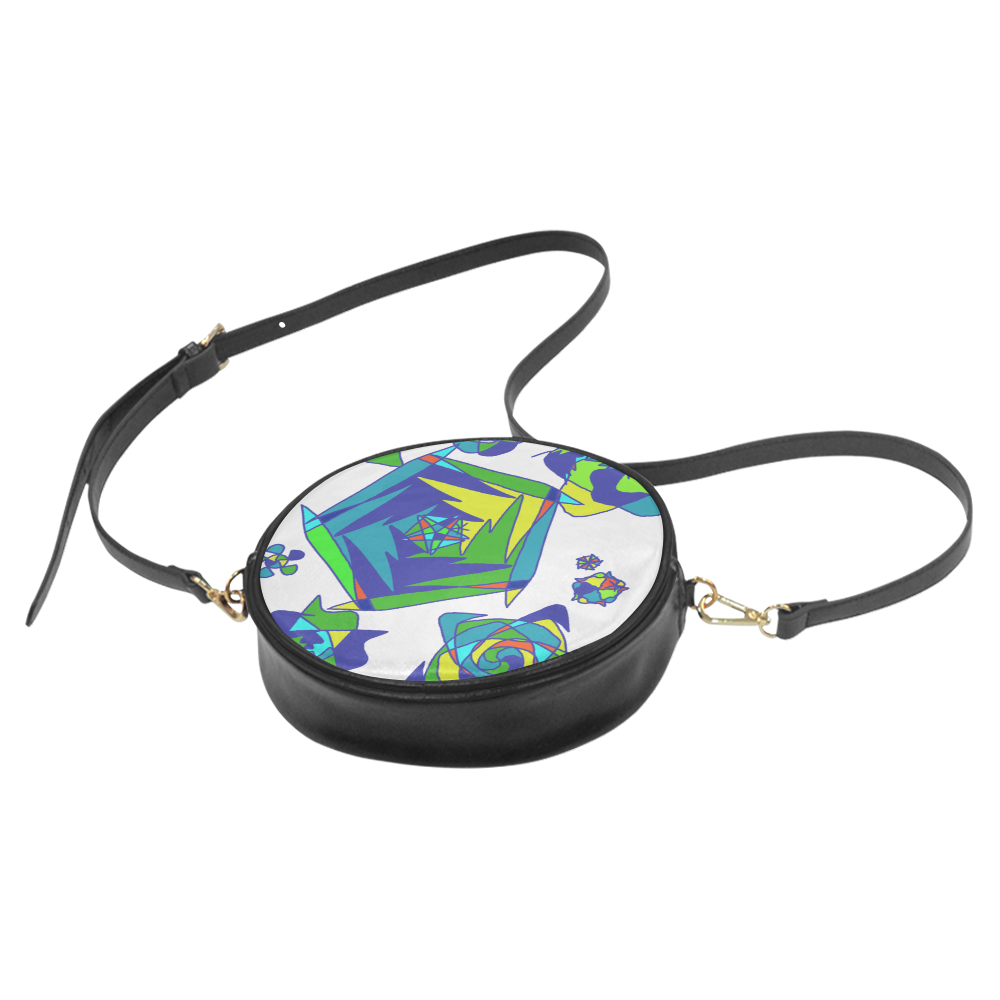 Abstract #3 2020 Round Sling Bag (Model 1647)