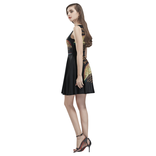 MessiahDesign-in-Eng Thea Sleeveless Skater Dress(Model D19)