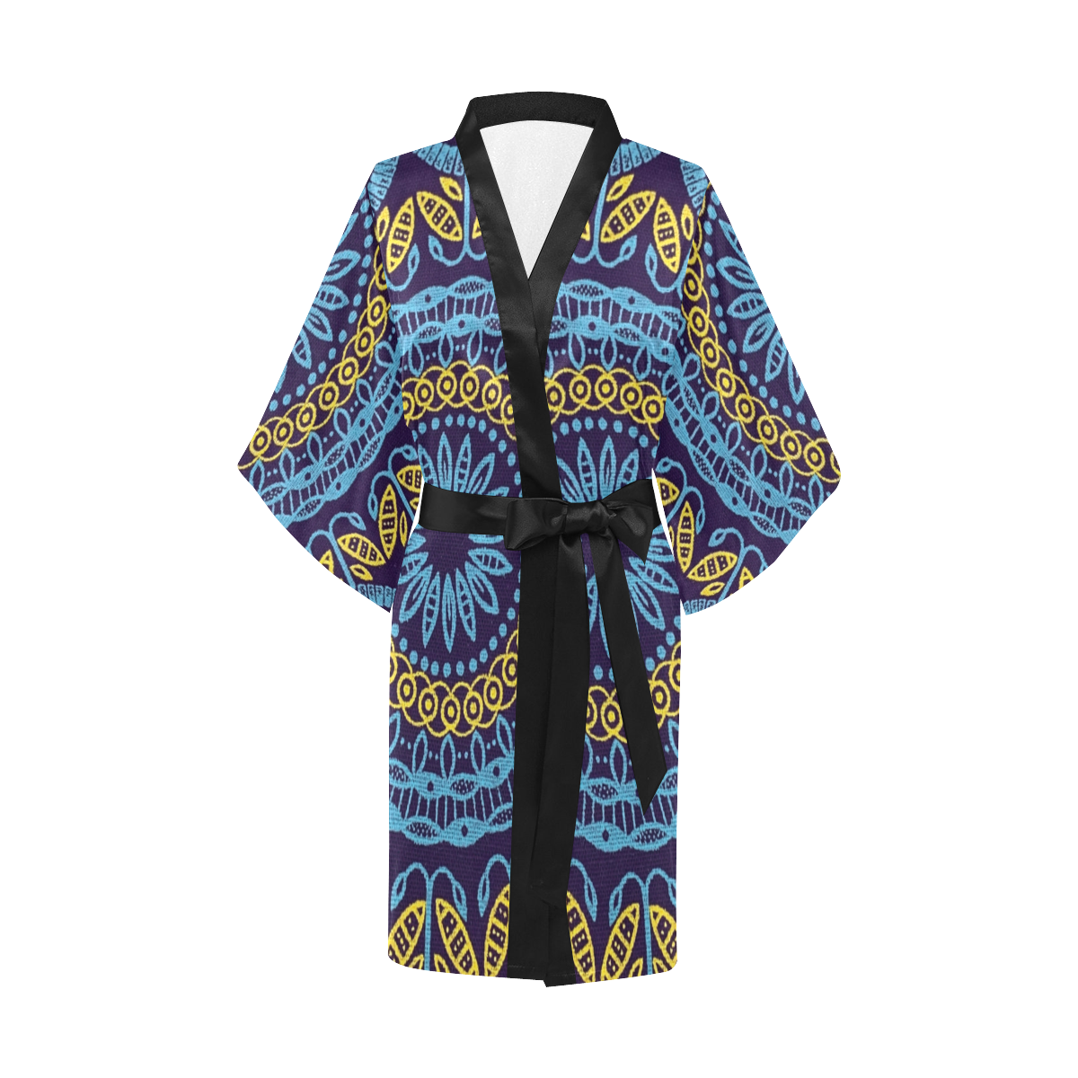 MANDALA PLANETS ALIGN Kimono Robe