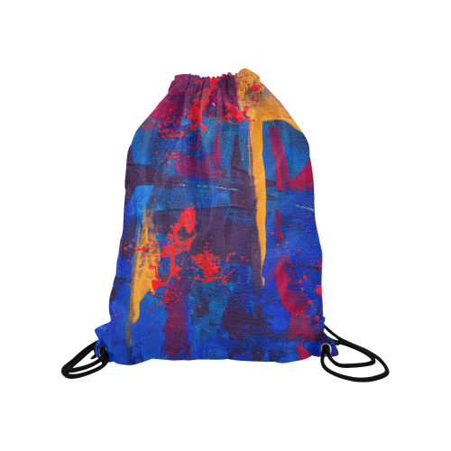 oil_l Medium Drawstring Bag Model 1604 (Twin Sides) 13.8"(W) * 18.1"(H)