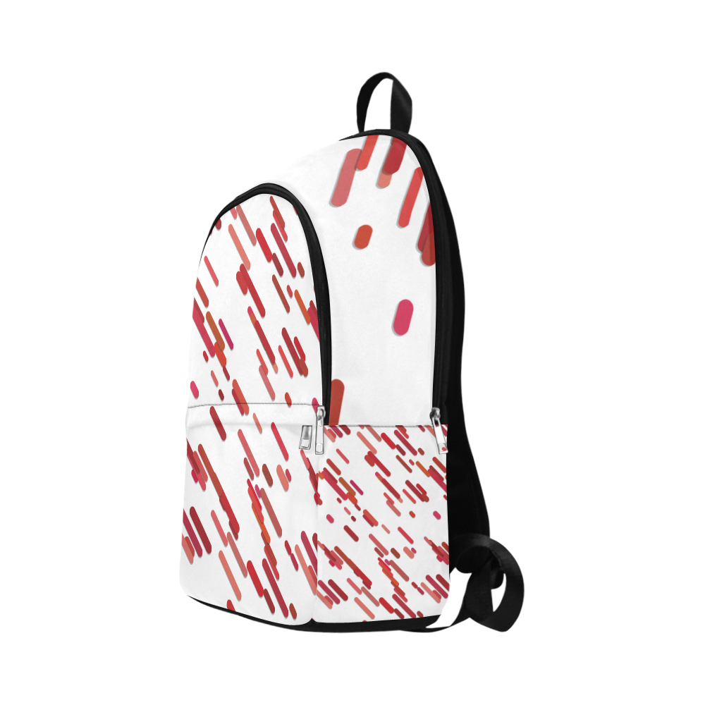 Red traces Fabric Backpack for Adult (Model 1659)