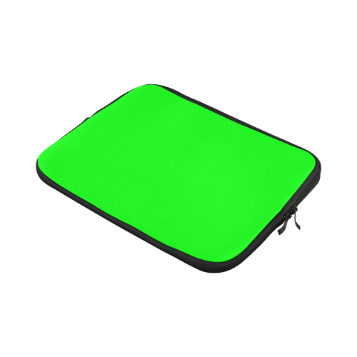 Green Custom Laptop Sleeve 13"