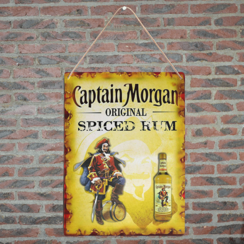 CAPTAIN-MORGAN Metal Tin Sign 12"x16"