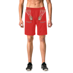 Whet That Net Men's All Over Print Elastic Beach Shorts (Model L20)