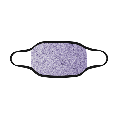 Ultra violet light purple glitter sparkles Mouth Mask