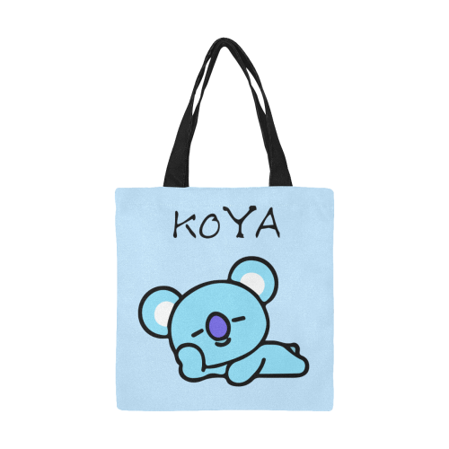 Koya All Over Print Canvas Tote Bag/Small (Model 1697)