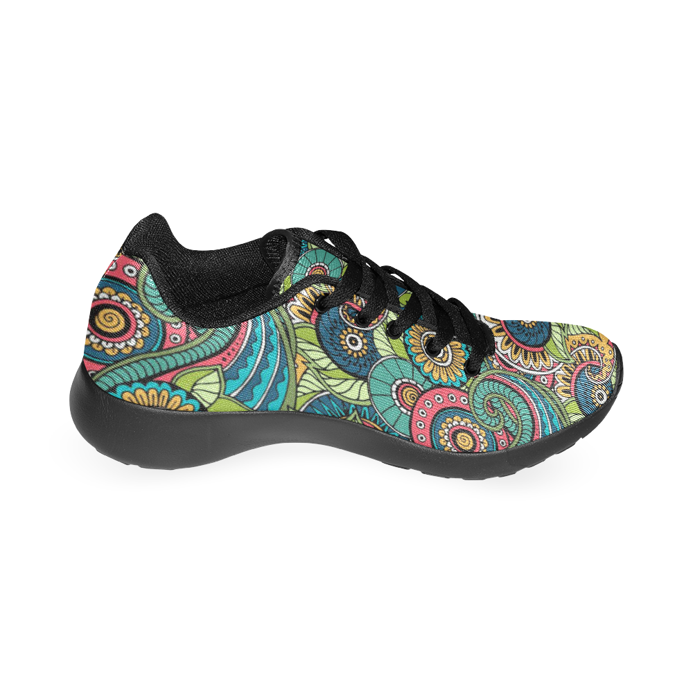 Mandala Pattern Women's Running Shoes/Large Size (Model 020)