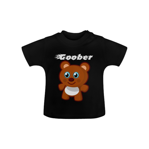 goober Bear blk baby tee Baby Classic T-Shirt (Model T30)