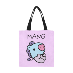 Mang All Over Print Canvas Tote Bag/Small (Model 1697)