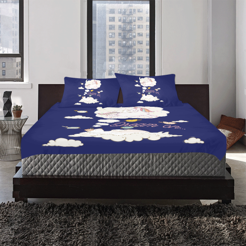 Dream on ... 3-Piece Bedding Set