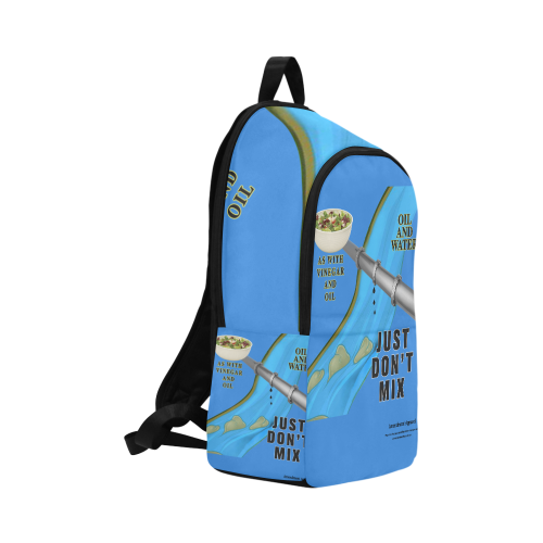 Oil-and-Water- Backpack Fabric Backpack for Adult (Model 1659)