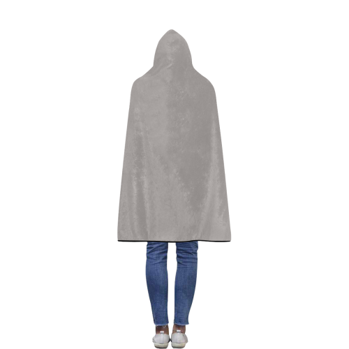 Ash Flannel Hooded Blanket 40''x50''