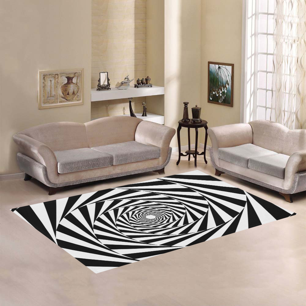 Spiral Area Rug7'x5'