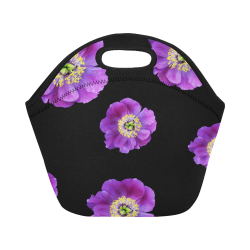 Fairlings Delight's Floral Luxury Collection- Purple Beauty 53086a11 Neoprene Lunch Bag/Small (Model 1669)
