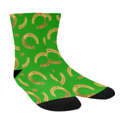 Golden horseshoe Crew Socks