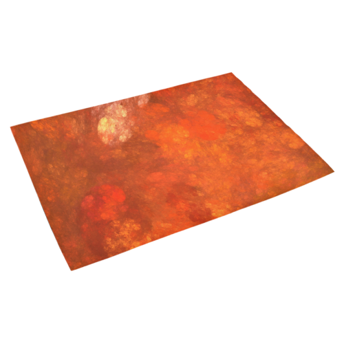 Orange Soup Azalea Doormat 30" x 18" (Sponge Material)