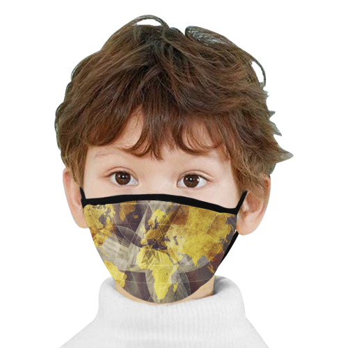 world map #map #worldmap Mouth Mask (60 Filters Included) (Non-medical Products)