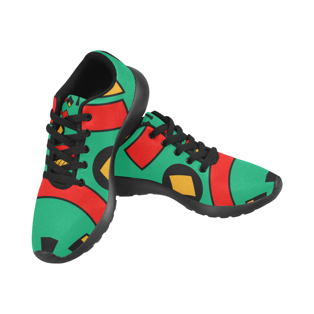 African Scary Tribal Men’s Running Shoes (Model 020)