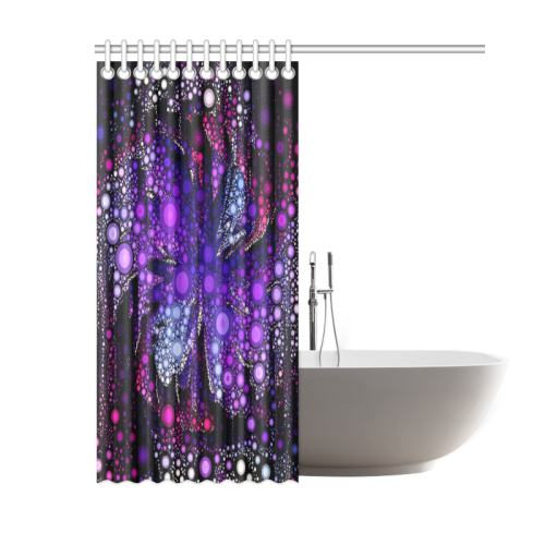 Purple Rain Shower Curtain 60"x72"