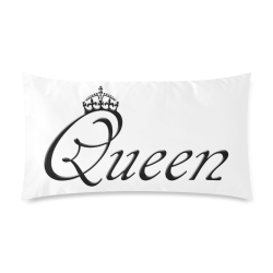 For the Queen Rectangle Pillow Case 20"x36"(Twin Sides)