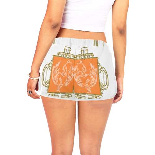 SERIPPY Women's All Over Print Relaxed Shorts (Model L19)