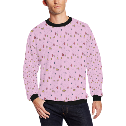 digital art pattern All Over Print Crewneck Sweatshirt for Men/Large (Model H18)