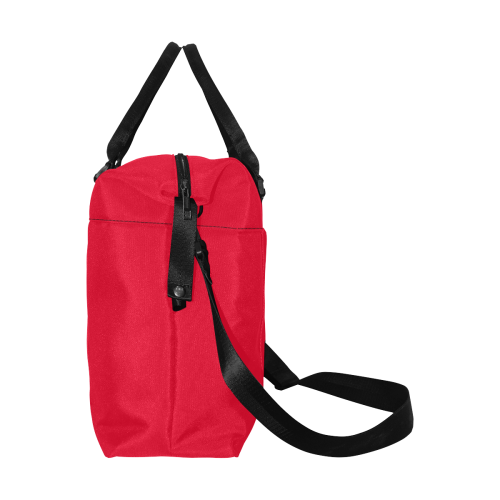 color Spanish red Large Capacity Duffle Bag (Model 1715)
