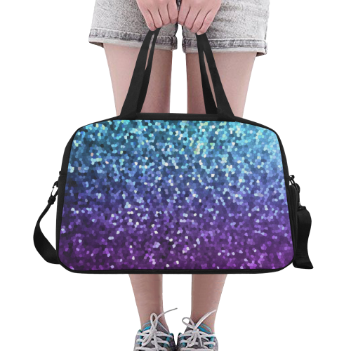 Mosaic Sparkley Texture G198 Fitness Handbag (Model 1671)