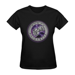 Purple Skanker Tee Sunny Women's T-shirt (Model T05)