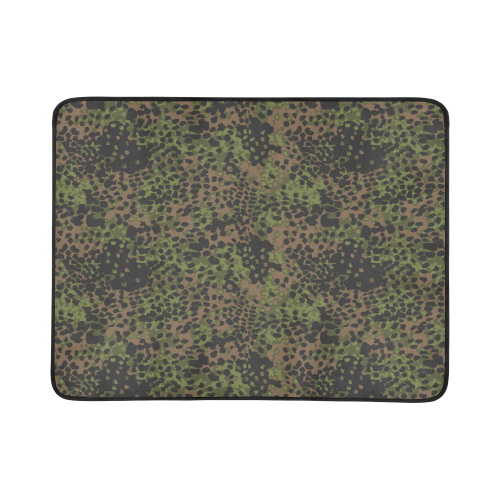 Germany WWII Platanenmuster Spring camouflage Beach Mat 78"x 60"