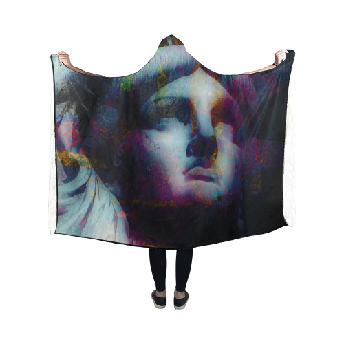 STATUE OF LIBERTY 5 LARGE Hooded Blanket 50''x40''
