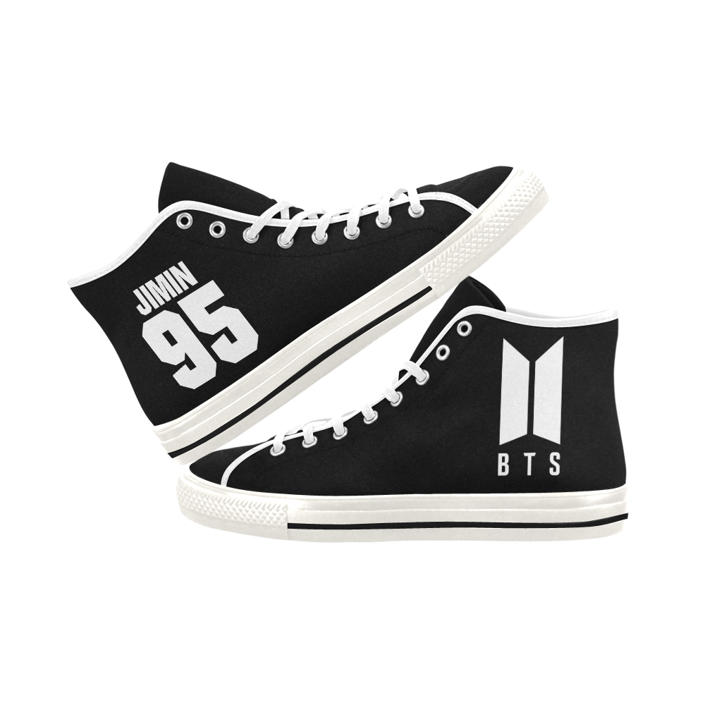 JIMIN BTS Vancouver H Women's Canvas Shoes (1013-1)