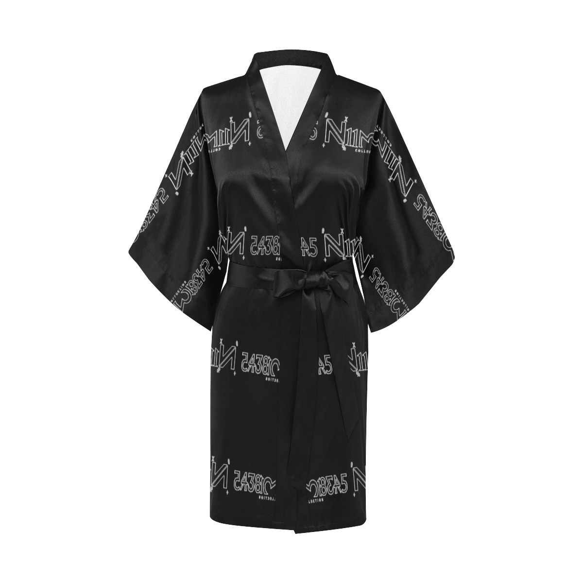 NUMBERS COLLECTION Kimono Robe