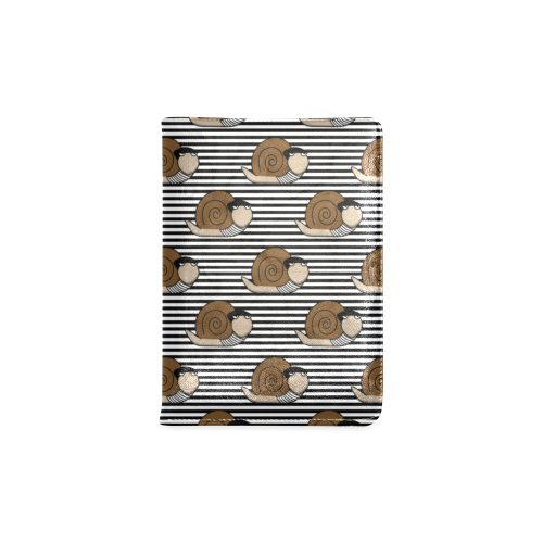 Escargot ~ French Snail Custom NoteBook A5