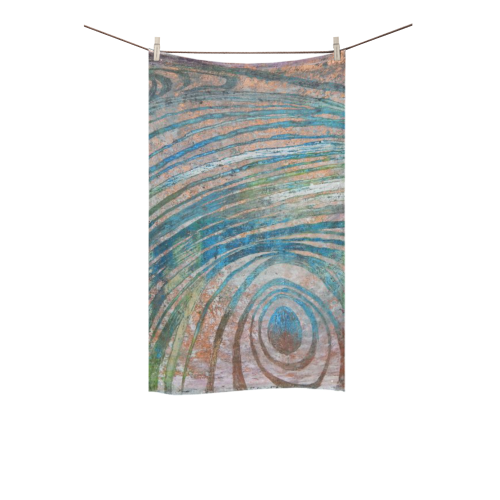 Copper Leaf towel Custom Towel 16"x28"