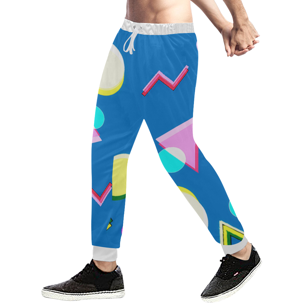 90's party pants Men's All Over Print Sweatpants (Model L11)