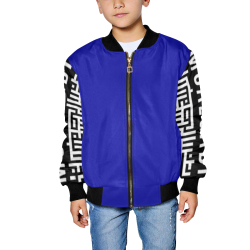 M1 Kids' All Over Print Bomber Jacket (Model H40)